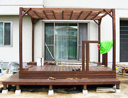 バーゴラの作り方 激安リーベプロ 全国にエクステリア資材販売 激安通販のリーベプロ