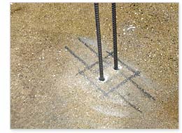 アンカー取り付け完了