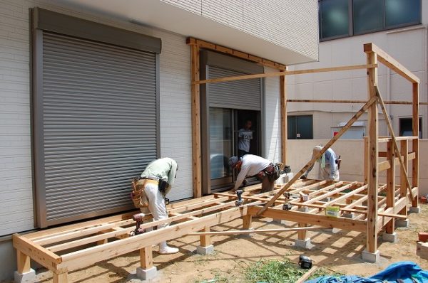 ３．土台を作る