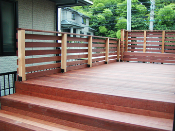 ウッドデッキ材の激安価格 法人向けウッドデッキ卸問屋リーベプロ